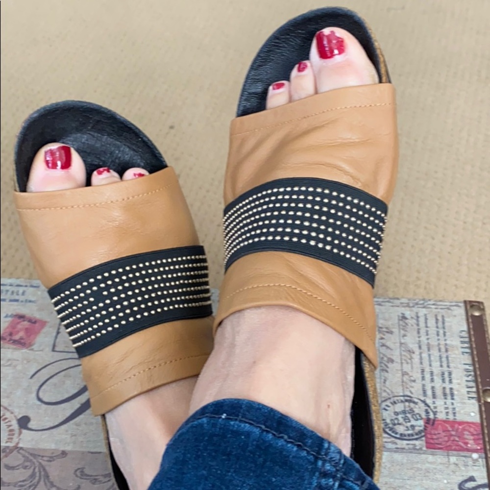 Steven by Steve Madden Leather Upper Sandal